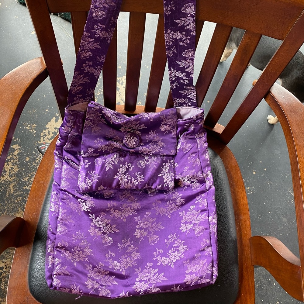 Homemade crossbody purse
